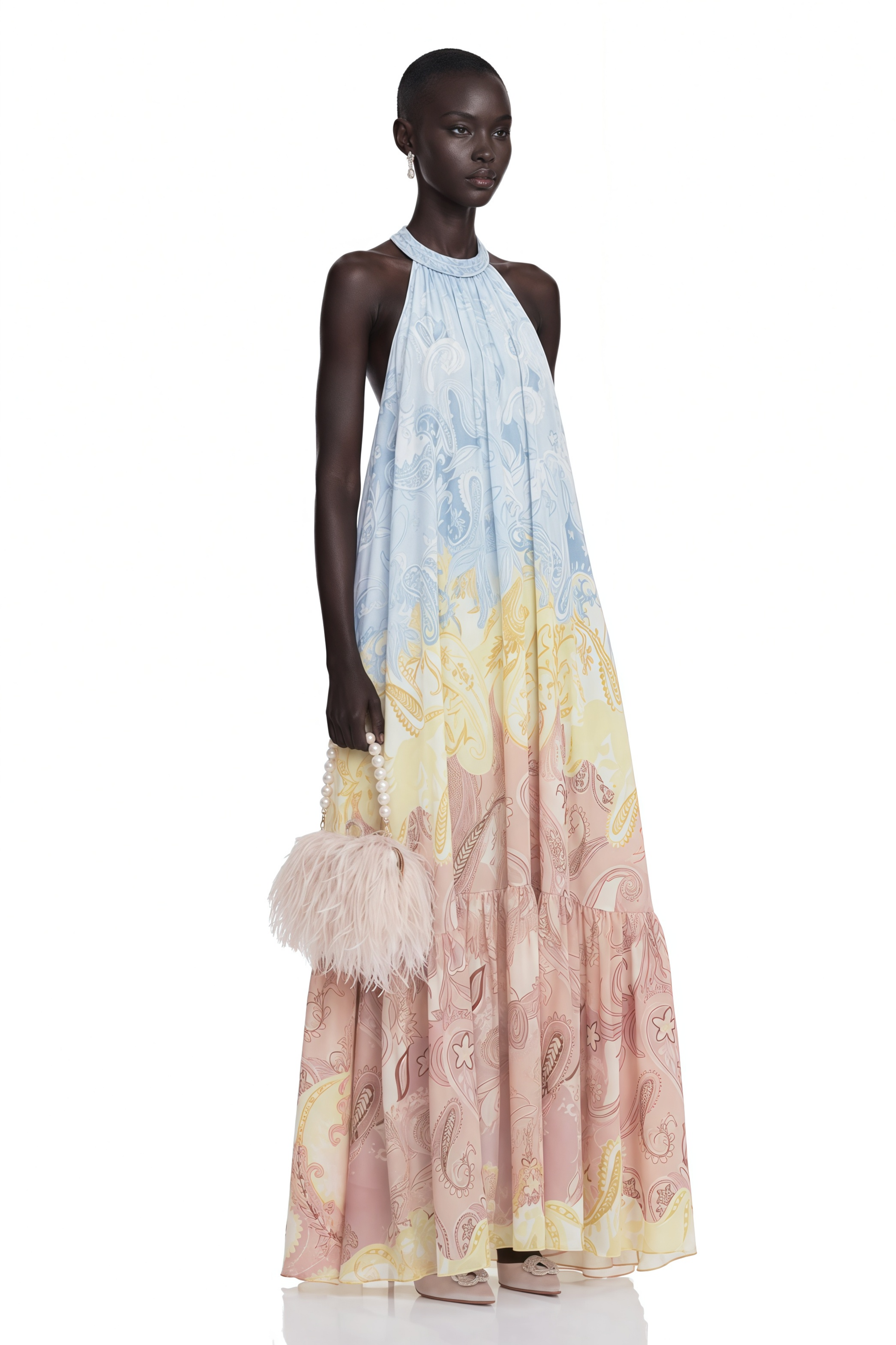 Cassidy Multicolor Floral Maxi Dress