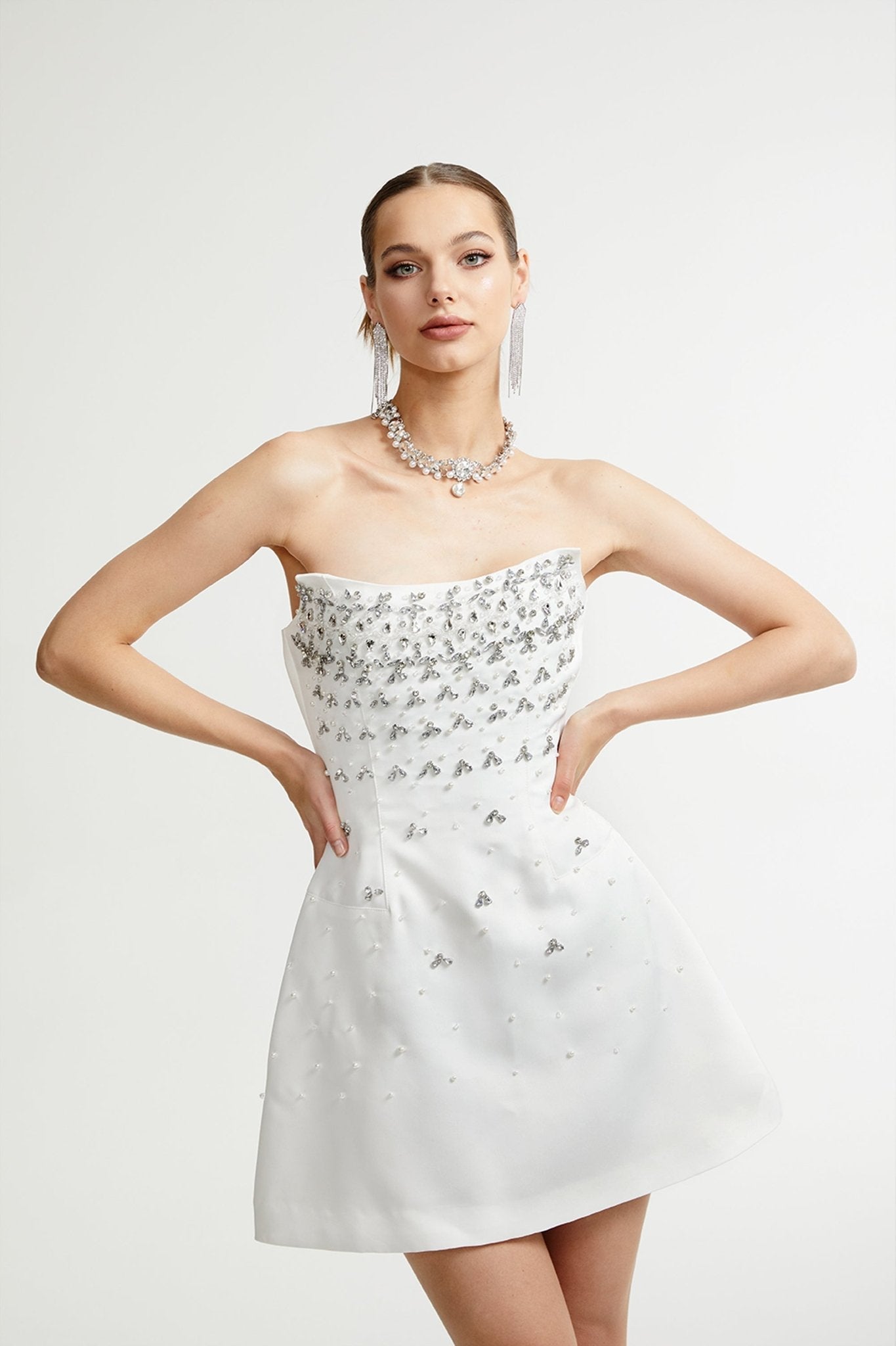 Melisande dress (Cusom White) - Miss Rosier - Women's Online Boutique