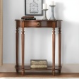 Console Table, Wall-Side Surface Placement with 7 Size Options, for Entryway Placement, 2 Color Options