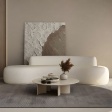 4 Size Options, Sofa, for Living Room Seating, Suede or Sherpa Upholstery Material Options with Living Room Seating Format