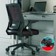 Office Chair 6 Color Options, Tilt Available or Tilt Unavailable Tilt Mechanism Options with Sponge or Latex Seat Fill Material Options