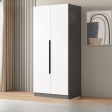 Wardrobe Armoire in 24"–79" Widths, Multiple Depths, and Three Finishes for Measured Storage