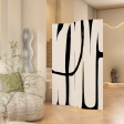 Room Divider Privacy Screen, 6 Size Options, Interior Separation Format, for Interior Space Separation