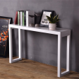 Console Table 3 Color Options, 5 Size Options with Wall-Side Surface Placement, for Entryway Placement