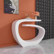 4 Size Options Console Table, for Entryway Placement, 4 Color Options with Wall-Side Surface Placement