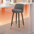 Bar Stool, Counter Stool(26"H) or Bar Stool(30"H) Seat Height - Floor To Seat Options, for Counter Seating, 6 Color Options