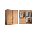 15 Size Options Wardrobe, Clothing Cabinet with Clothing Storage Format, for Bedroom Clothing Storage