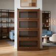 Bookcase 5-Tier or 3-Tier Number Of Tiers Options, 31.5 in or 23.6 in Size Options, 2 Finish Options, for Display Storage