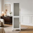 Wardrobe 4 Configuration Options, Clothing Storage Format with 20"–39" Width Options, for Bedroom Clothing Storage