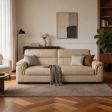 43", Sofa, 43"–138" Width Options, Sofa or Sofa & Ottoman Configuration Options, Faux Leather or Nappa Leather Upholstery Material Options
