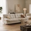 Sofa 6 Upholstery Material Options, 39"–79" Width Options, Standard or Premium Cushion Fill Options, for Living Room Seating