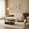 Sofa 24"–30" Depth Options, 55"–67" Width Options, for Living Room Seating, 17 Upholstery Material Options