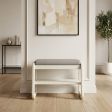 18" Entryway Bench, 3 Color Options, for Entryway Seating, Hallway Seating Format