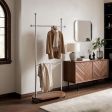 Hall Trees & Coat Rack 1-Tier or 2-Tier Configuration Options, 24"–31" Size Options with 4 Finish Options, for Home Furnishing