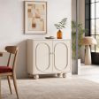 Sideboard, Standard or Sintered Stone Top Material Options with 31"–63" Width Options, 2 Finish Options