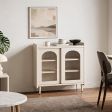 8 Width Options, Sideboard, 2 Finish Options with, Legs or Floor-Standing Configuration Options, Glass Doors or Solid Doors Style Options