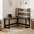 Computer Desk 7 Desktop Dimensions Options, 3 Configuration Options, 2 Finish Options, for Home Office Work