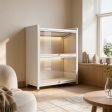 Bookcase, Standard or Deepened Configuration Options with 16"–47" Width Options, for Display Storage, 3 Number Of Tiers Options, 3 Finish Options