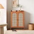 Shoe Cabinet 3 Configuration Options, for Entryway Shoe Storage, 23"–46" Width Options, 7-Tier or 8-Tier Number Of Tiers Options
