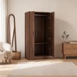 Wardrobe 5 Configuration Options, Clothing Storage Format with 31"–55" Width Options, for Bedroom Clothing Storage