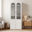 Wardrobe, for Bedroom Clothing Storage, 35"–79" Height Options with 17"–47" Width Options, 12 Configuration Options, 2 Color Options