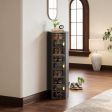 20", Shoe Cabinet, 20"–80" Height Options, for Entryway Shoe Storage, 11"–22" Width Options, 5 Number Of Tiers Options, 2 Finish Options