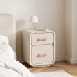 3 Size Options, Nightstand, for Bedroom Storage, 5 Finish Options with Bedside Storage Format