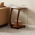 Laptop Cart, 5 Size Options, Mobile Workstation, Mobile Computer Surface, for Mobile Computer Work