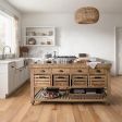 5 Size Options, Kitchen Island Cart, Kitchen Cart, for Kitchen Work and Storage, Mobile Kitchen Storage