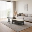 Coffee Table, 39" & 28" or 47" & 32" Size Options, for Living Room Use, 11 Finish Options, Center Surface Placement
