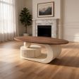 39" Coffee Table, for Living Room Use, 4 Finish Options, Coffee Table Configuration
