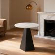 4 Size Options End Table, 3 Color Options, for Living Room Use, Side Surface Placement