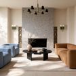 Coffee Table 3 Finish Options, 39"–47" Size Options with Center Surface Placement, for Living Room Use