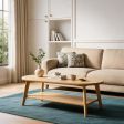 39", Coffee Table, 39"–55" Size Options, for Living Room Use, 4 Finish Options, 5 Configuration Options