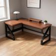 Computer Desk, 8 Desktop Dimensions Options, 2 Finish Options, 4 Finish Options, for Home Office Work