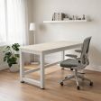 8 Size Options Vanity Table, 4 Finish Options with Reinforced or Standard Configuration Options, White Frame or Black Frame Option Options