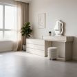 31", Vanity Table, 31"–47" Size Options, With Mirror or No Mirror Mirror Configuration Options, 3 Seating Selection Options