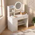 Vanity Table, for Bedroom Preparation, 24"–39" Size Options, 6 Seating Selection Options, 9 Configuration Options, 3 Finish Options