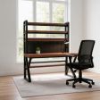 Computer Desk 2 Finish Options, for Home Office Work, 47"–63" Desktop Dimensions Options, 4 Finish Options