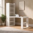 39" Computer Desk, for Home Office Work, 2 Finish Options with, Side Cabinet or, Drawers Configuration Options