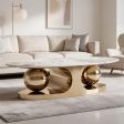 Coffee Table, Center Surface Placement with 7 Size Options, for Living Room Use, 2 Color Options
