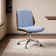 Office Chair, 5 Color Options with 4 Number Of Items Included Options, Casters Included or Casters Not Included Wheels Included Options
