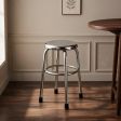 Bar Stool 304 Stainless Steel or 201 Stainless Steel Frame Material Options, for Counter Seating, 7 Seat Height - Floor To Seat Options