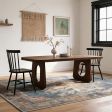 7 Size Options Dining Table, for Dining Spaces, Pine or Ash Wood Material Options, Dining Surface Format