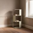 47" Storage Shelf, for Home Organization, 2 Finish Options with Open Shelf Organization