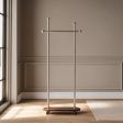 24", Hall Trees & Coat Rack, 4 Finish Options with 24"–31" Size Options, Single Tier or Double Tier Configuration Options, for Home Furnishing
