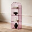 2 Color Options Bookcase, for Display Storage, Bookshelf with Book and Display Organization