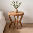 End Table Side Surface Placement, for Living Room Use, Round or Square Top Shape Options with 1 or 2 Number Of Table Included Options