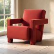Accent Chair Individual Seating Format, 4 Color Options with 1 Piece or 2 Piece Set Number Of Items Included Options, for Lounge Seating