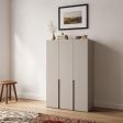 Wardrobe Closet Storage Cabinets, Multiple Width and Height Options, Freestanding Bedroom Storage with Door Configurations